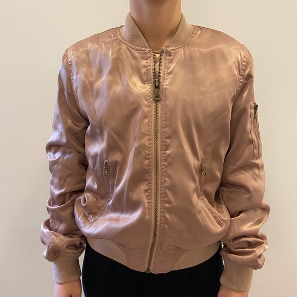 Pink bomber jacket - Picture 4 of 4